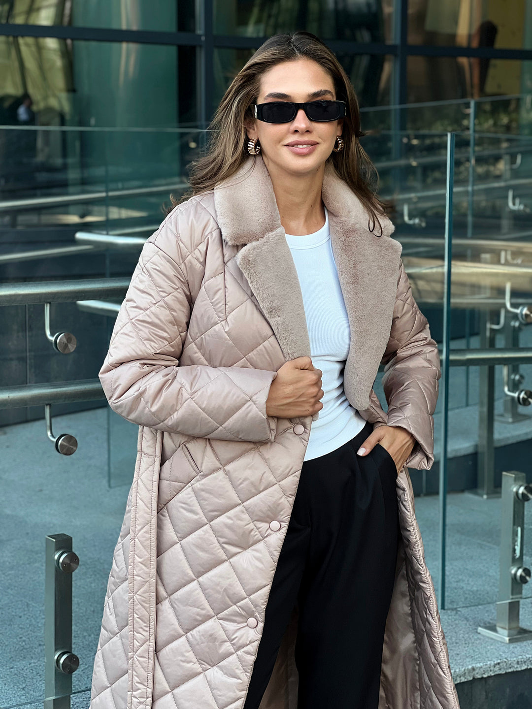 Stockholm Wrap Puffer coat Winter