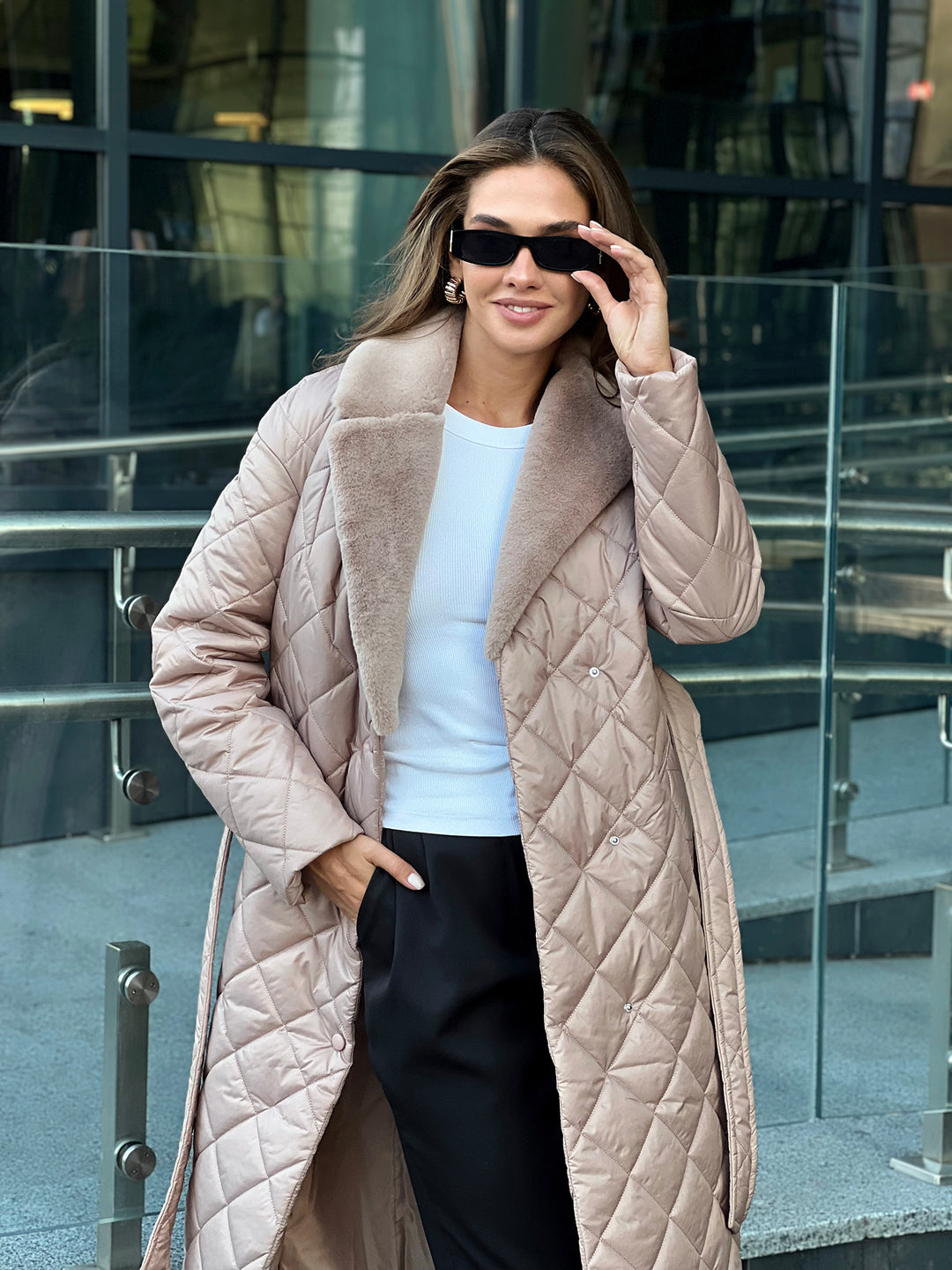 Stockholm Wrap Puffer coat Winter