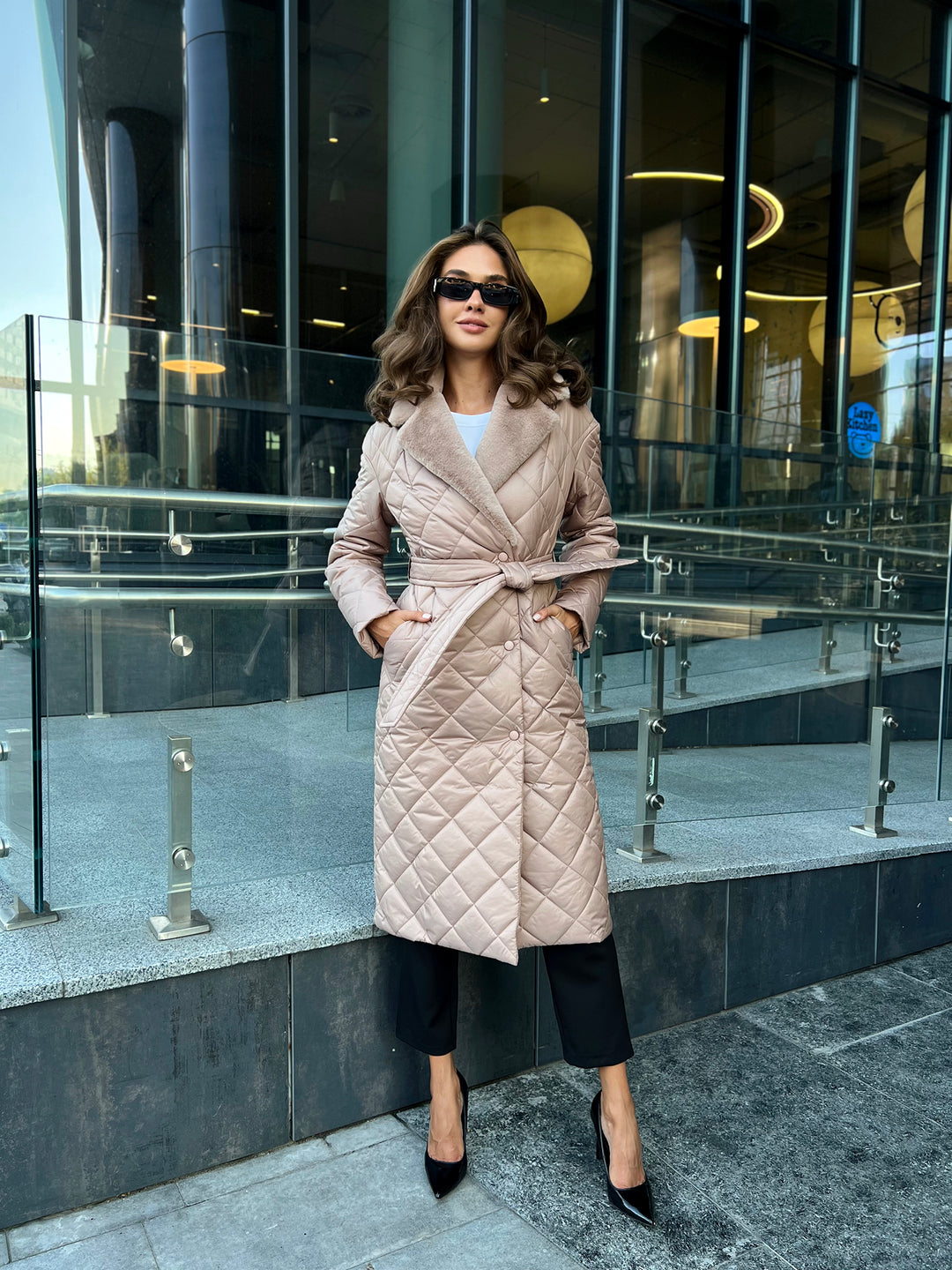 Stockholm Wrap Puffer coat Winter
