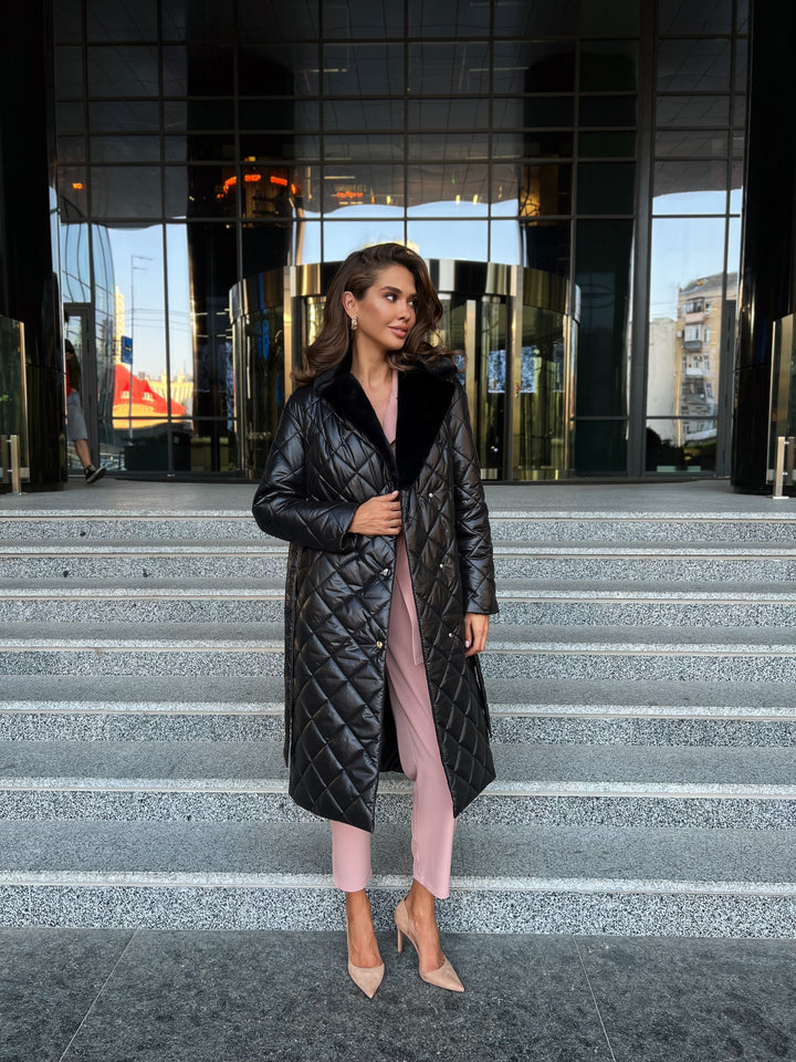 Stockholm Wrap Puffer winter black