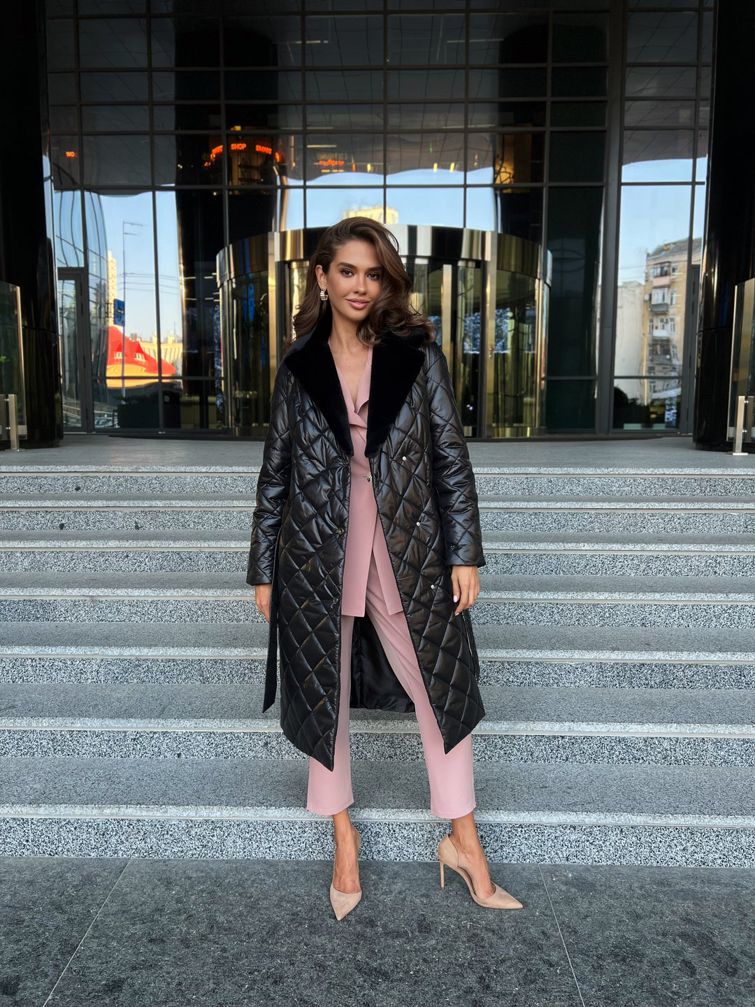 Stockholm Wrap Puffer winter black