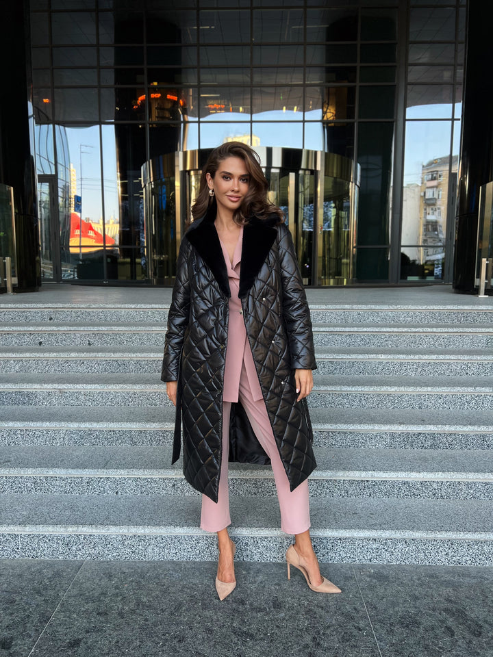 Stockholm Wrap Puffer winter black