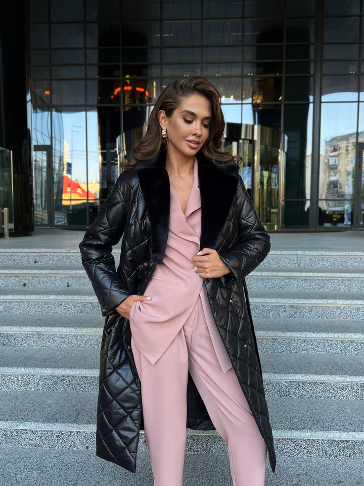 Stockholm Wrap Puffer winter black