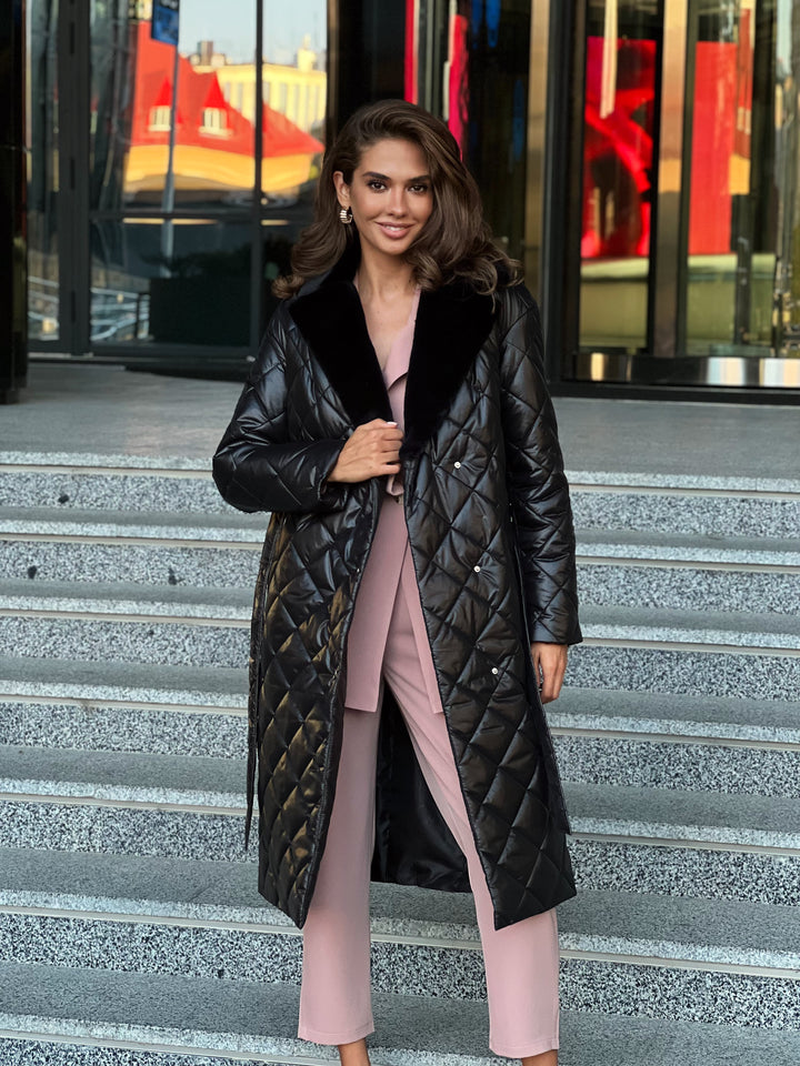 Stockholm Wrap Puffer winter black