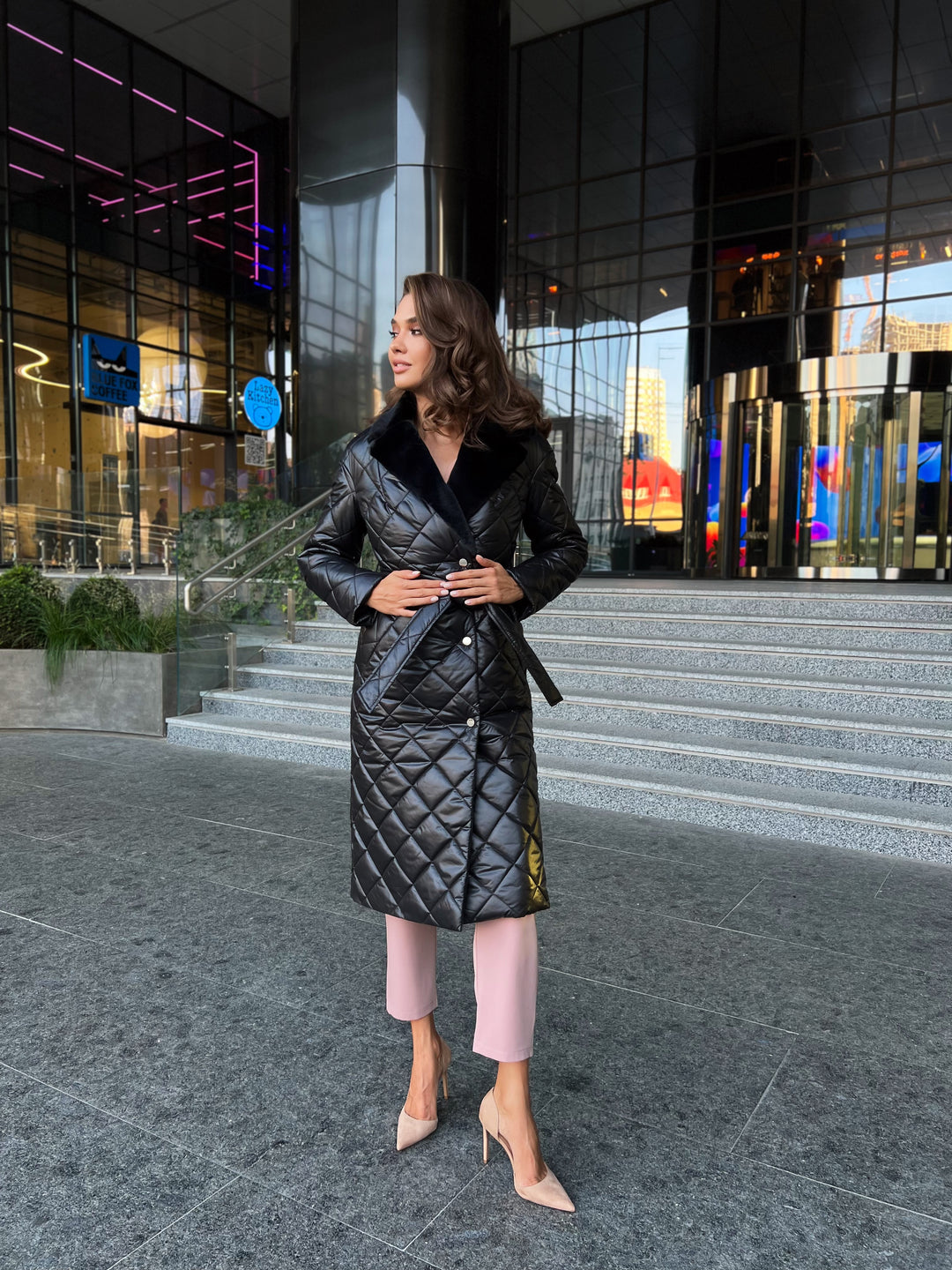 Stockholm Wrap Puffer winter black