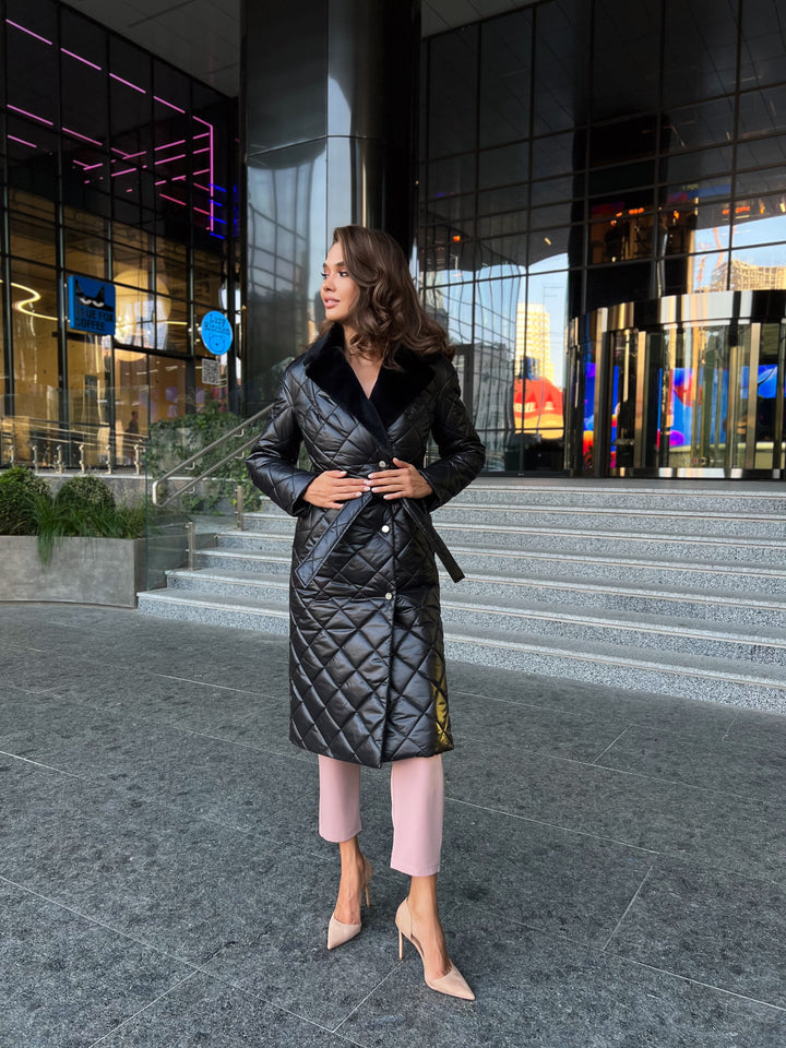 Stockholm Wrap Puffer winter black