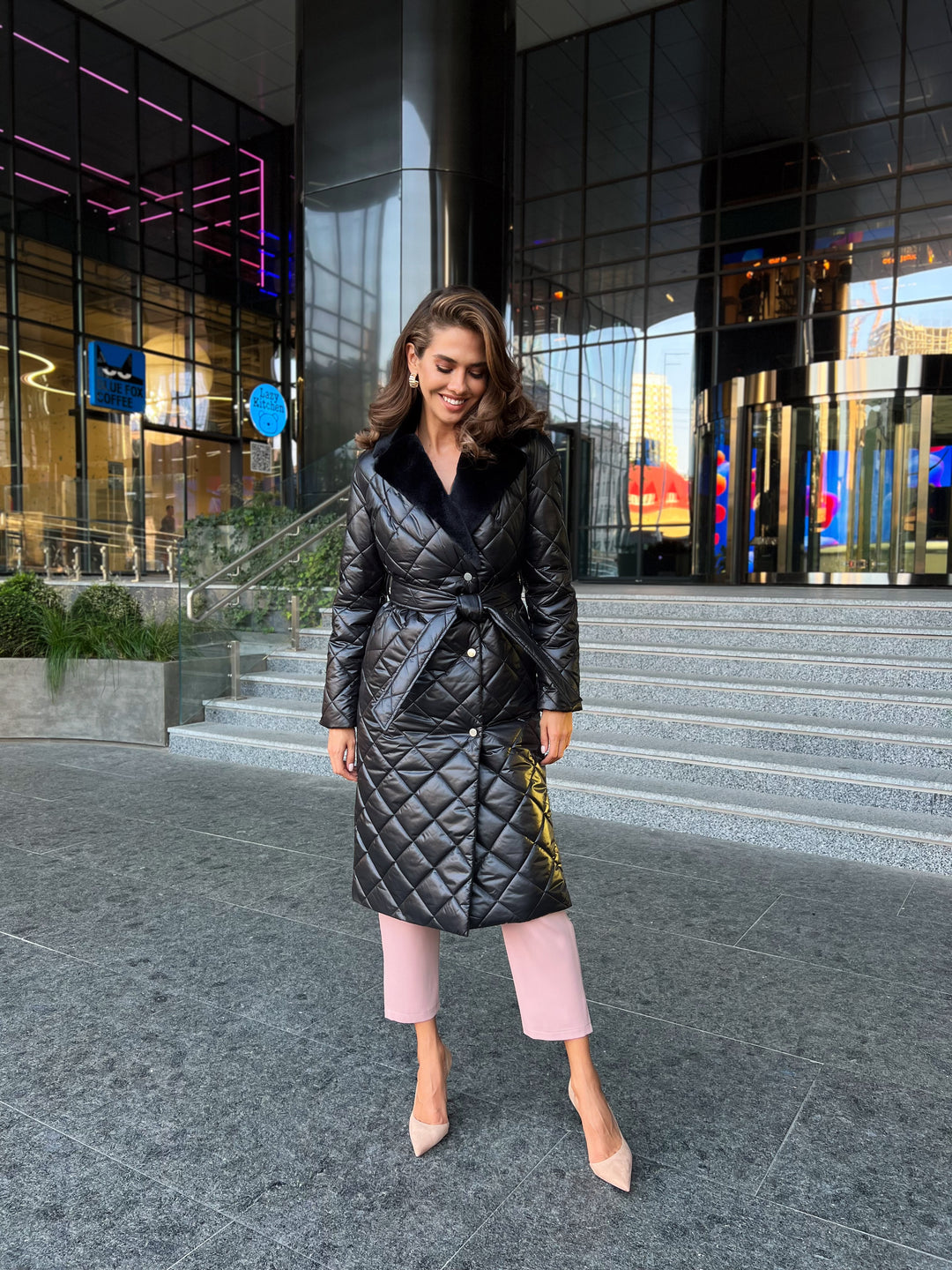 Stockholm Wrap Puffer winter black