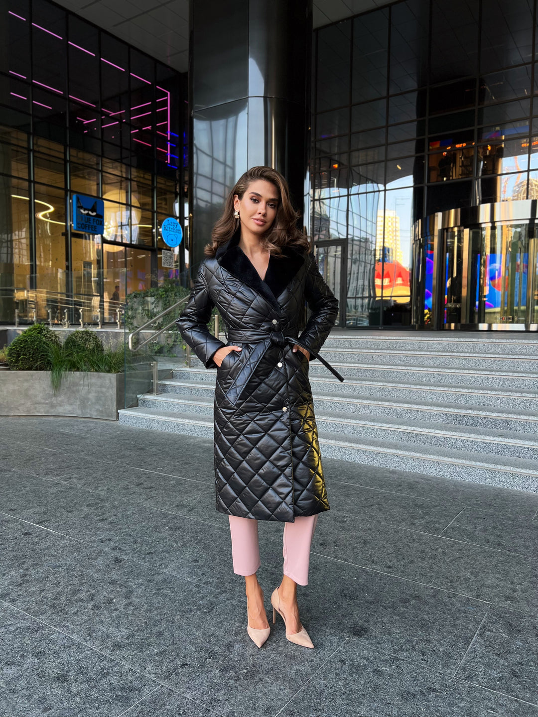 Stockholm Wrap Puffer winter black