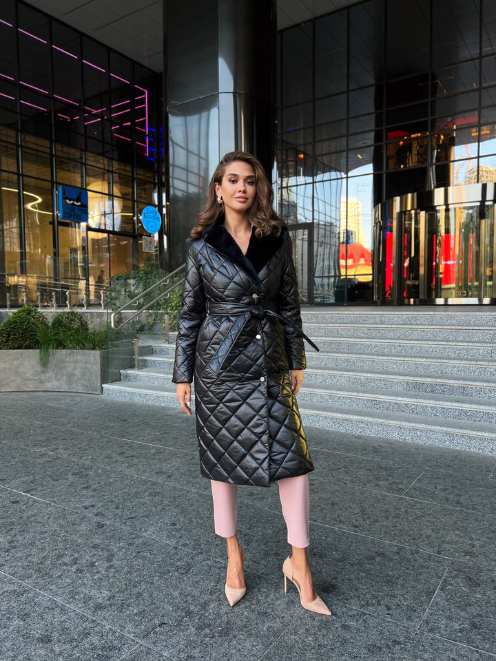 Stockholm Wrap Puffer winter black