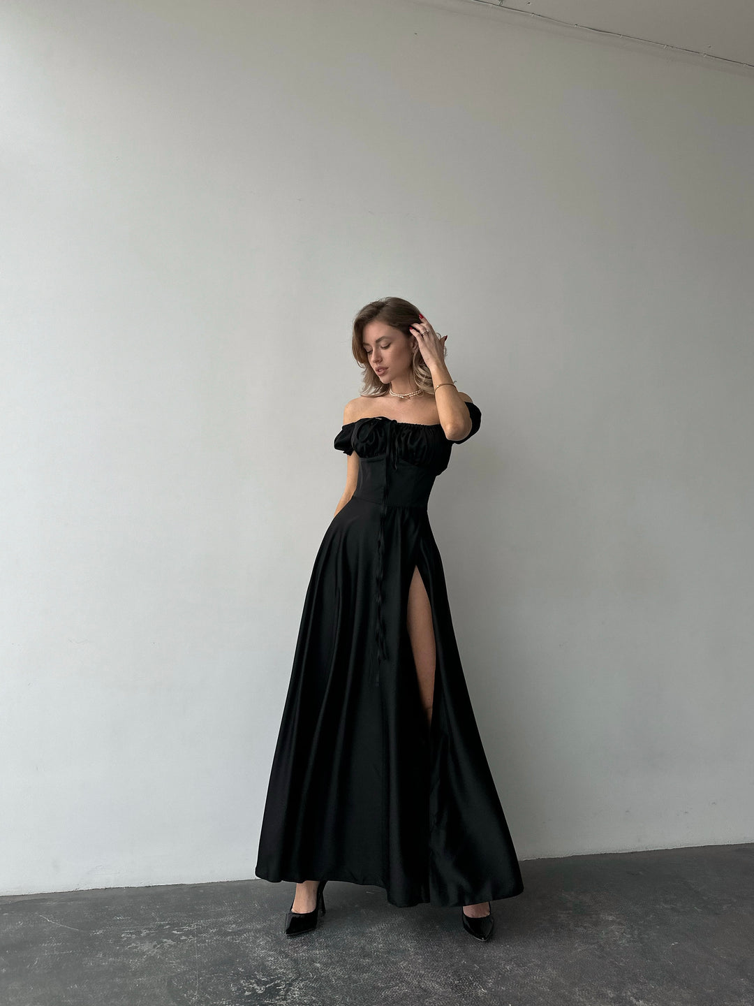 for party fit and silhouette view