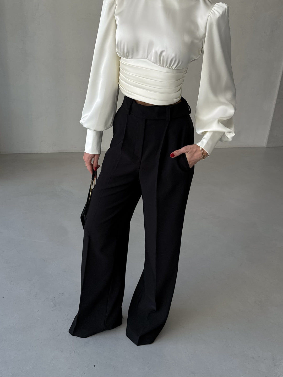 Oscar Palazzo pants Black