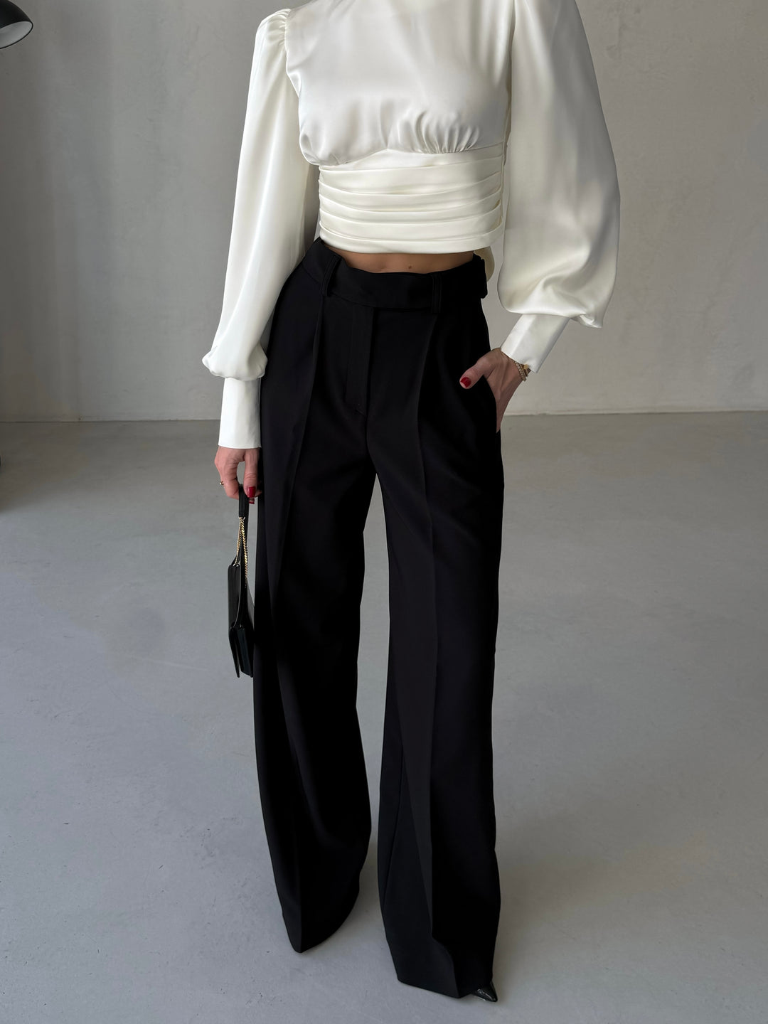 Oscar Palazzo pants Black