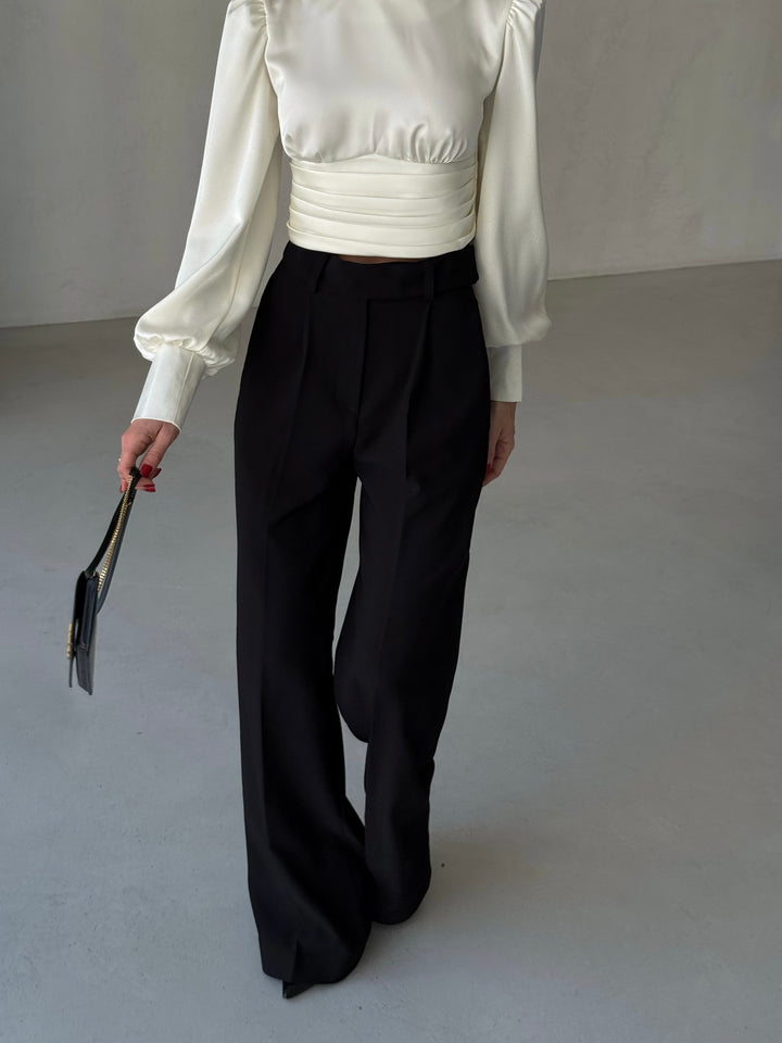 Oscar Palazzo pants Black