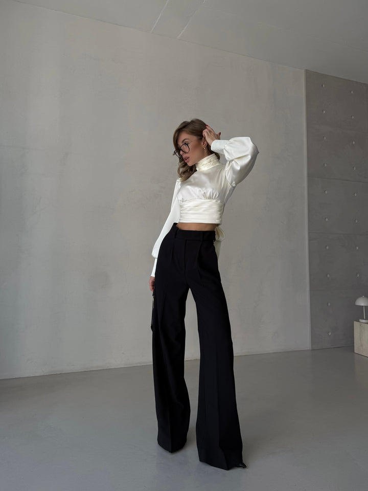 Oscar Palazzo pants Black