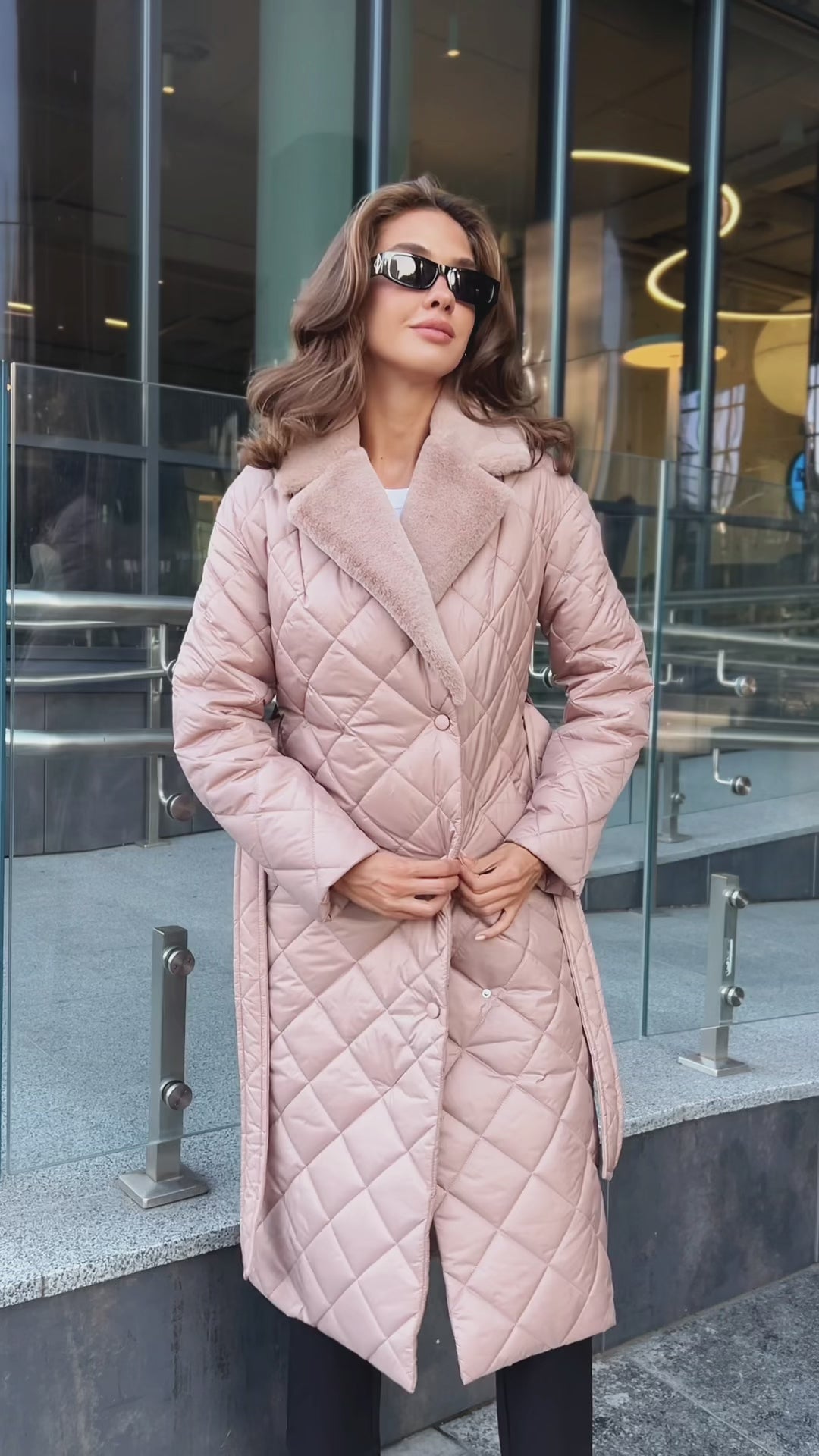Stockholm Wrap Puffer coat Winter